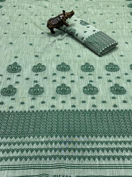 Kesapat cotton Assamese  Mekhela Sador  Ac Cotton 