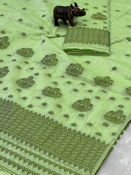 Kesapat cotton Assamese  Mekhela Sador  Ac Cotton 