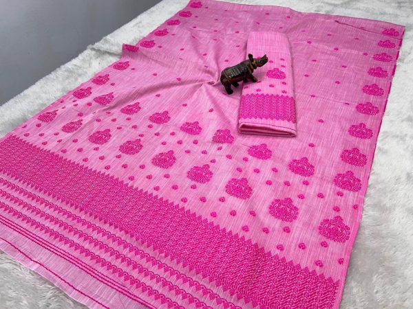 Kesapat cotton Assamese  Mekhela Sador  Kesapat cotton