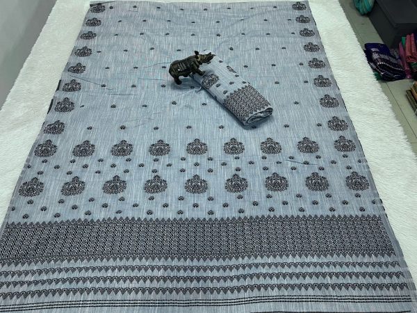 Kesapat cotton Assamese  Mekhela Sador  Ac Cotton 